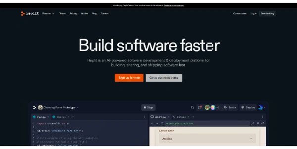 Replit AI Code & Software