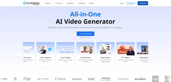 AI Studios by Deepbrain AI