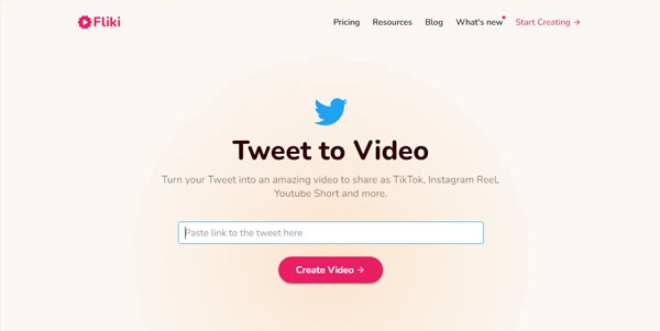 fliki-tweeter-video-ai