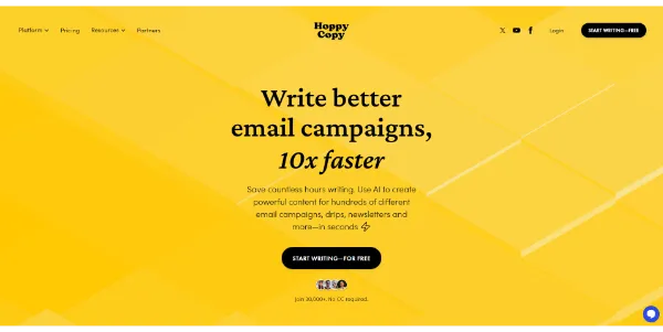 Hoppy Copy Email Campaigns & AI Marketing