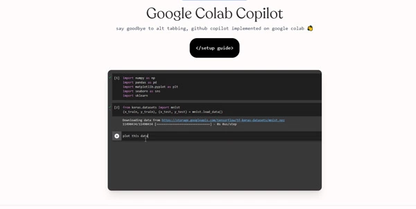 Google Colab Copilot AI