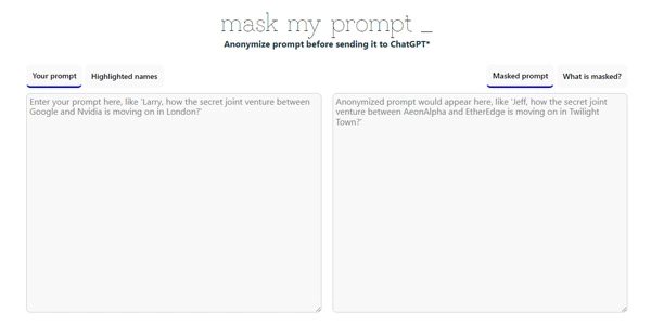 MaskmyPrompt AI