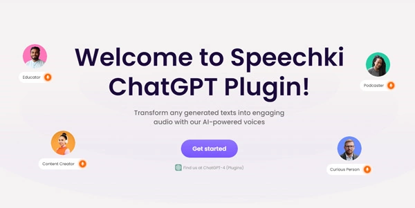 Speechki AI ChatGPT Plugin