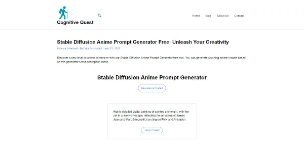 Anime Prompt Generator AI