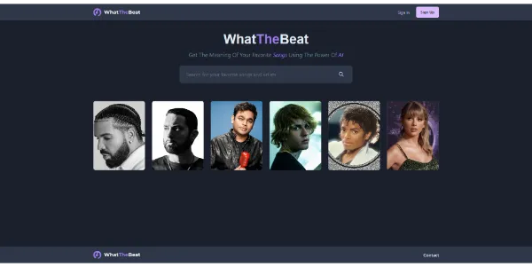 WhatTheBeat AI