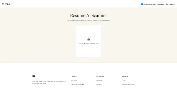 Resume Scanner AI PDF
