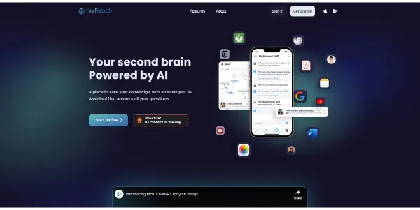 myReach AI second brain