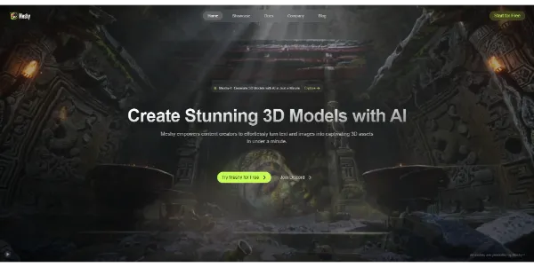 Meshy AI 3D Object