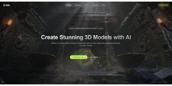Meshy AI 3D Object Generator