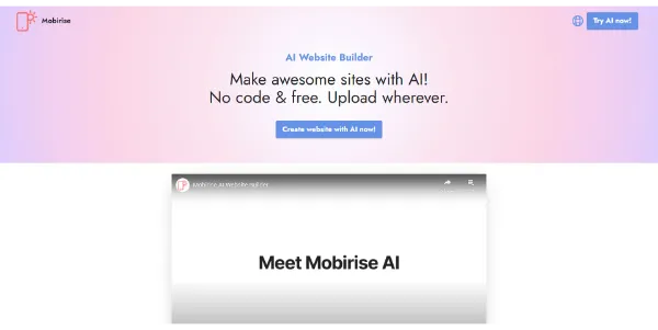 Mobirise AI