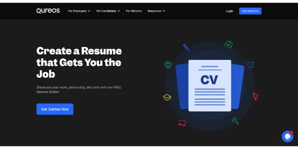 Qureos Resume Builder AI