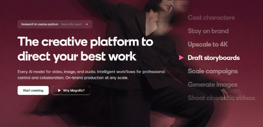 Magnific AI (Freepik)