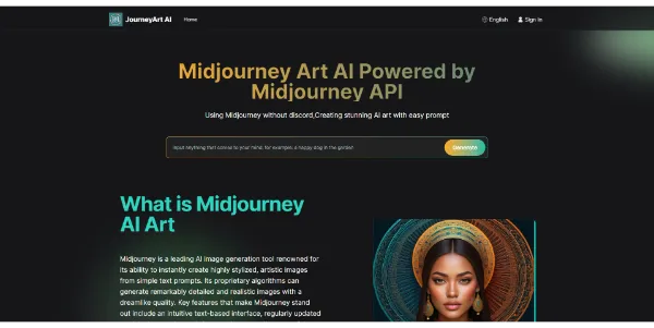 Midjourney Art AI Generator