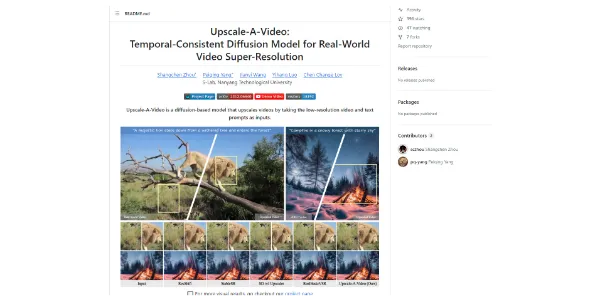Upscale-A-Video AI