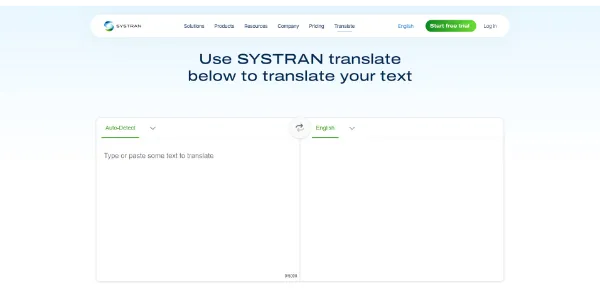 Systran Translate AI