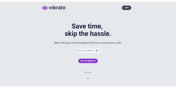 Vibrato AI Phone Calls