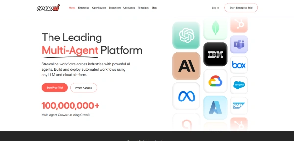 CrewAI AI Agent Teams LLM