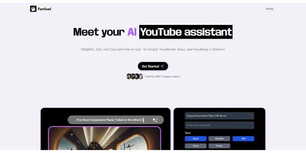 Fanfuel YouTube AI