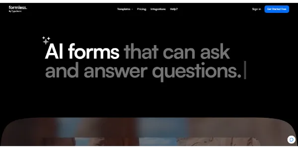 Formless by Typeform AI