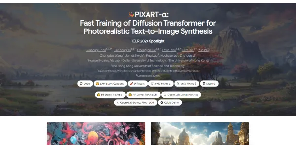 PIXART-α Alpha AI