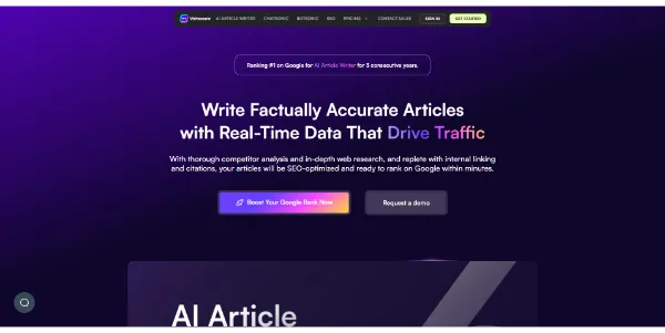 AI Article Writer 6.0 by Writesonic
