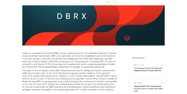 DBRX by Databricks AI LLM Model