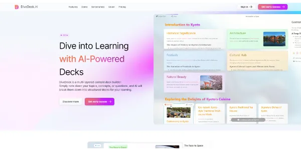 DiveDeck AI Presentation