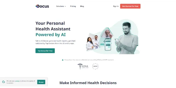 Docus AI AI Health Assistant