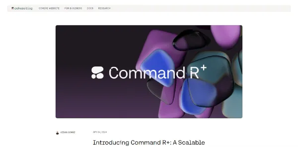 Command R+ by Cohere