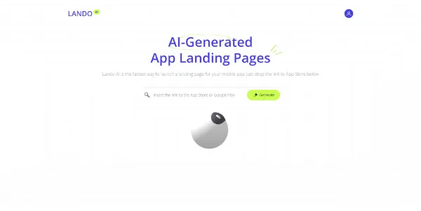 Lando AI Landing Pages