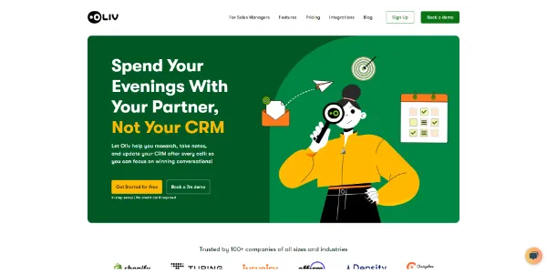 Oliv AI Copilot CRM