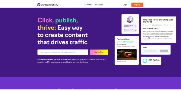 ContentShake AI by Semrush