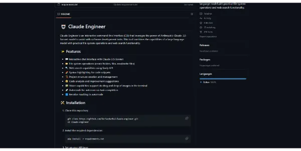 Claude Engineer AI CLI Autonomous