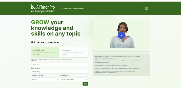 AI Tutor Pro