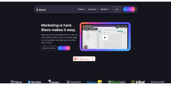 Blaze AI Marketing