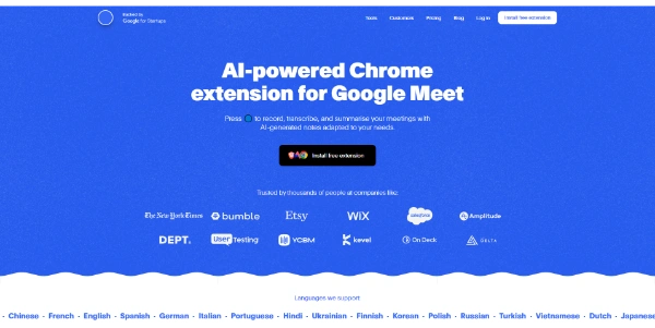 Bluedot AI Note Taker