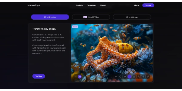 Immersity AI 3D