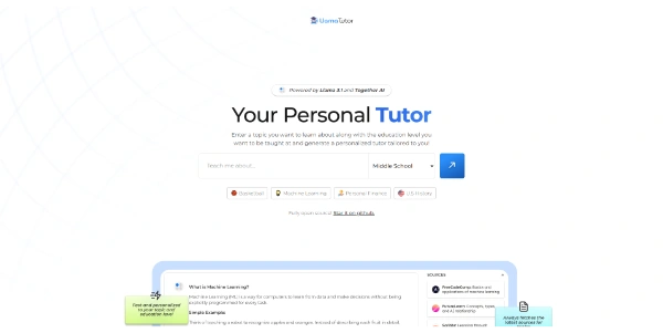 Llama Tutor AI