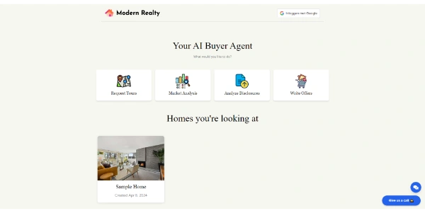 Modern Reality AI Buyer Agent