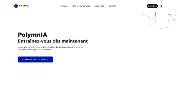 Polymnia Présentation & prise parole IA
