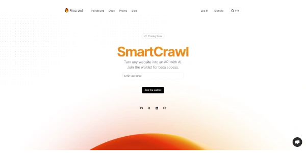 SmartCrawl AI API Website