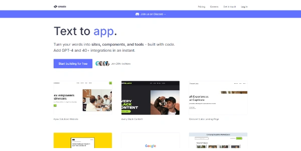 Create AI Apps