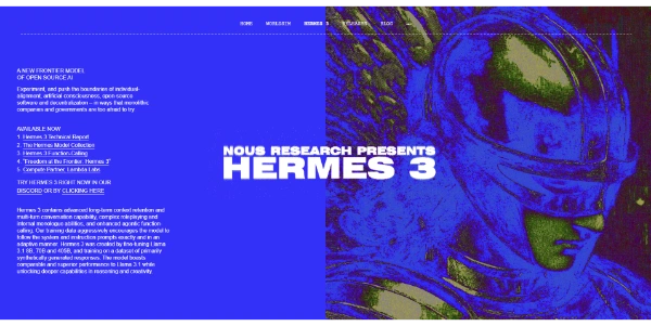 Hermes 3 LLM Model AI