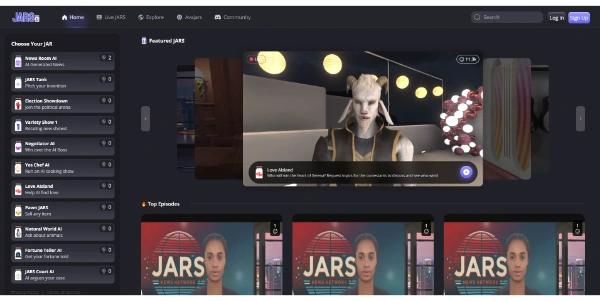 JARS. AI Interactive Shows
