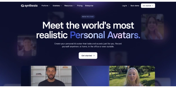 Personal Avatars Synthesia AI