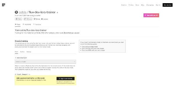 Flux LoRA Trainer Flux Dev