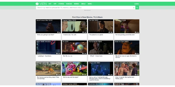 Yarn.co AI Search Clips