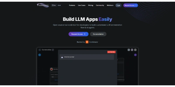 Flowise LLM Apps Builder