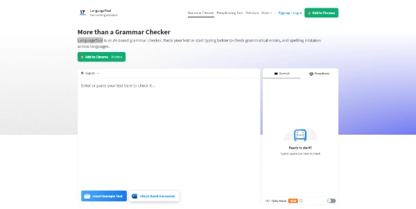 LanguageTool Free Grammar Checker
