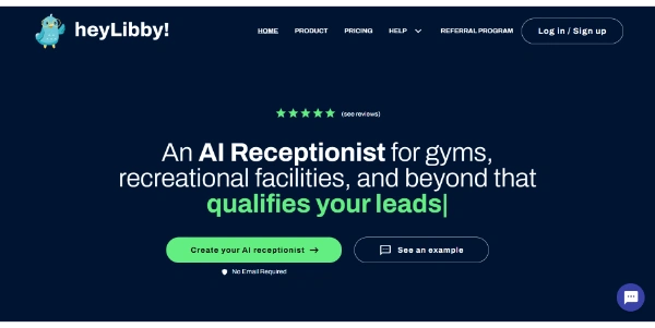 heyLibby AI receptionist
